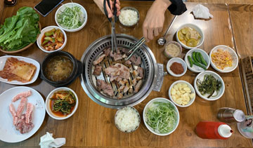 원남식당 음식 사진